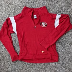 Authentic VS PINK San Francisco 49ers pullover